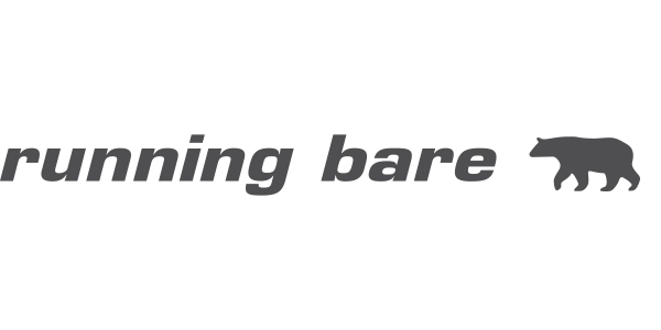 running bare logo