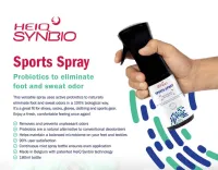 HeiQ Synbio Sports Spray brochure