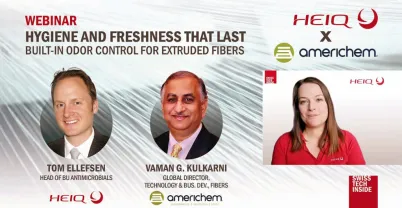 Hygiene and Freshness that Last | Built-in Odor Control for Extruded Fibers Webinar Visual