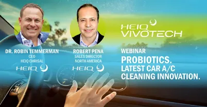 HeiQ probiotic car ac cleaning webinar 2025