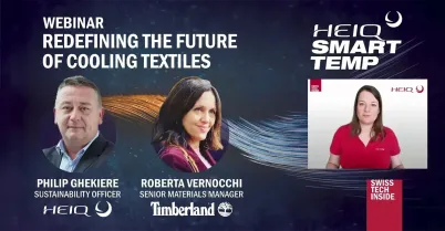 Redefining the Future of Cooling Textiles with HeiQ Smart Temp™ Webinar Visual