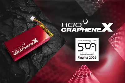 HeiQ GrapheneX finalist Swiss Technology Award 2026
