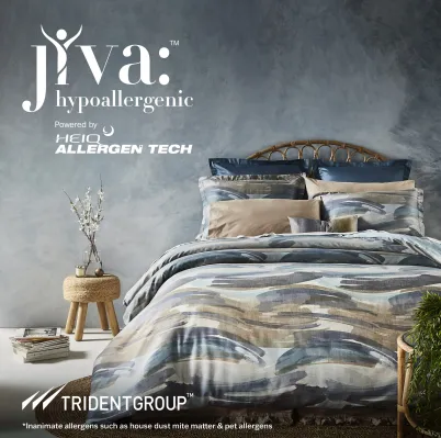 HeiQ Allergen* Tech powers new Trident Group bed linens