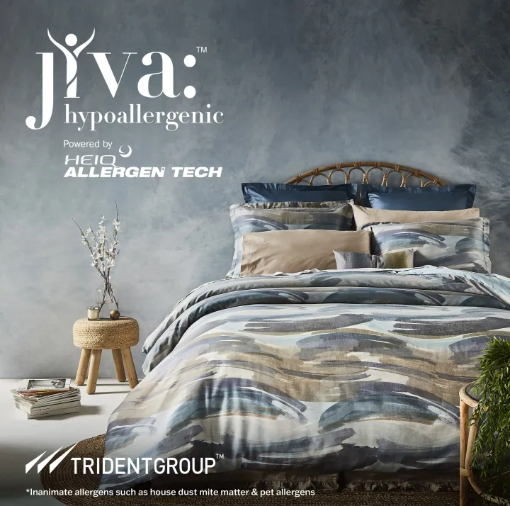 HeiQ Allergen* Tech powers new Trident Group bed linens