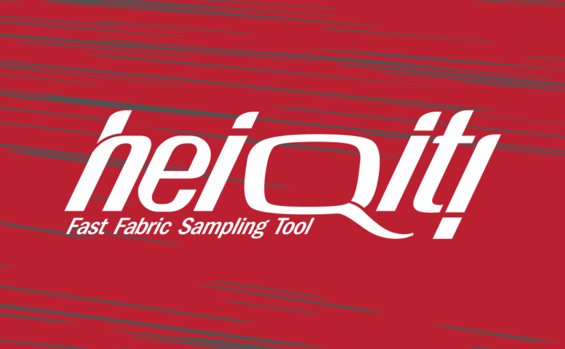 The online Fast Fabric Sampling Tool “heiq it! ” for fabric managers