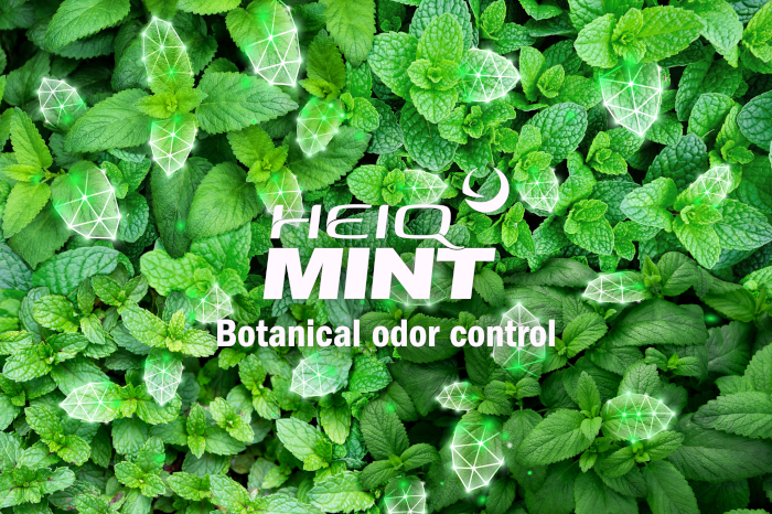 HeiQ launches HeiQ Mint for botanical odor control